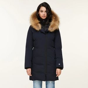 Salma Parka by Soia and Kyo, XS, Navy Blue